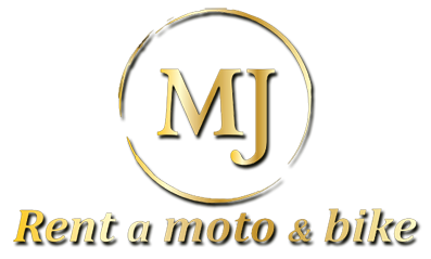 mj rent a moto bike in Tinos